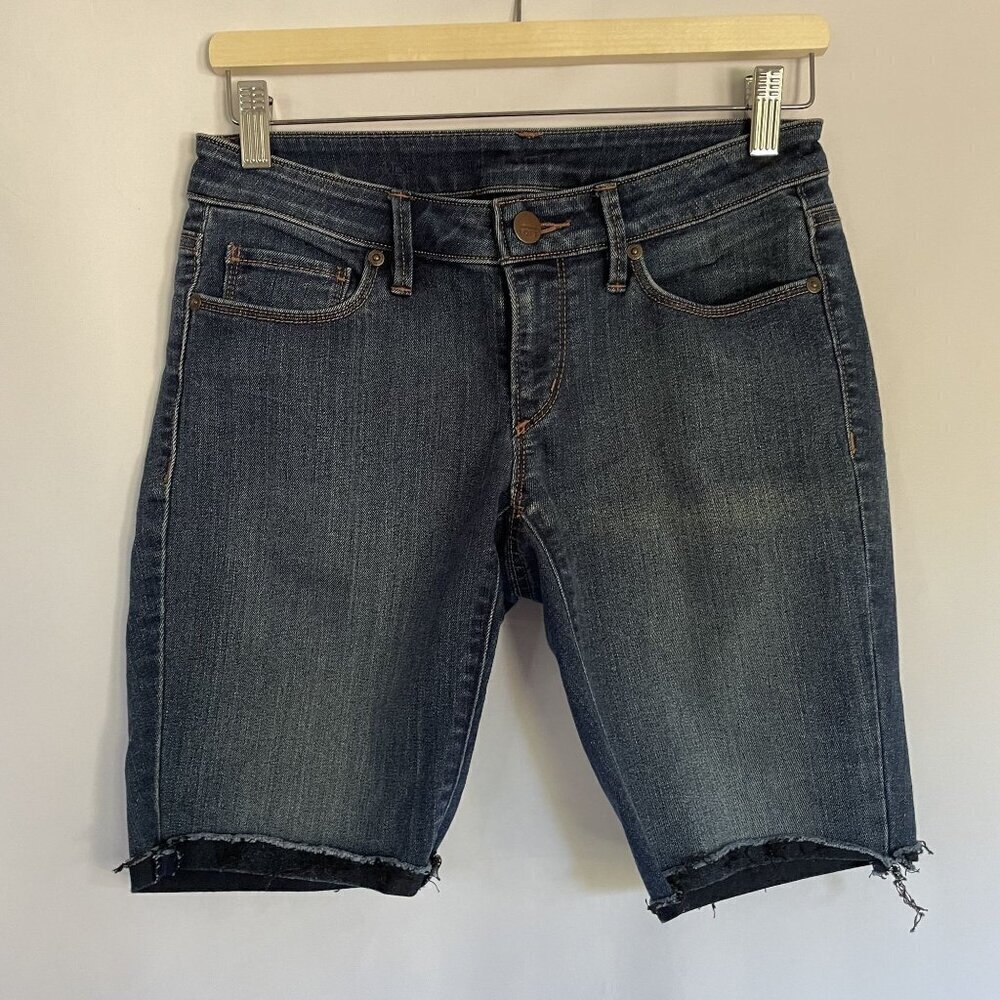 Ann Taylor LOFT women's size S blue denim jean shorts summer casual‎ comfortable